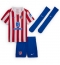 Atletico Madrid Robin Le Normand #24 Hjemmedraktsett Barn 2025-26 Kortermet (+ Korte bukser)