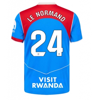 Atletico Madrid Robin Le Normand #24 Tredjedrakt 2025-26 Kortermet