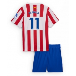 Atletico Madrid Thiago Almada #11 Hjemmedraktsett Barn 2025-26 Kortermet (+ Korte bukser)