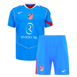 Atletico Madrid Tredjedraktsett Barn 2025-26 Kortermet (+ Korte bukser)