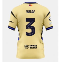 Barcelona Alejandro Balde #3 Bortedrakt 2025-26 Kortermet