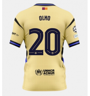 Barcelona Dani Olmo #20 Bortedrakt 2025-26 Kortermet