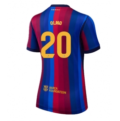 Barcelona Dani Olmo #20 Hjemmedrakt Dame 2026-27 Kortermet