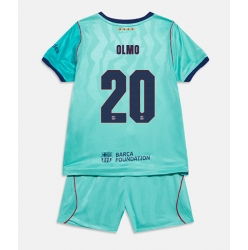 Barcelona Dani Olmo #20 Tredjedraktsett Barn 2026-27 Kortermet (+ Korte bukser)