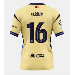 Barcelona Fermin Lopez #16 Bortedrakt 2025-26 Kortermet