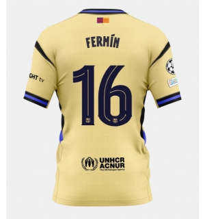 Barcelona Fermin Lopez #16 Bortedrakt 2025-26 Kortermet
