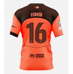 Barcelona Fermin Lopez #16 Tredjedrakt 2025-26 Kortermet