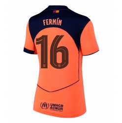 Barcelona Fermin Lopez #16 Tredjedrakt Dame 2025-26 Kortermet