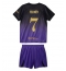 Barcelona Fermin Lopez #7 Bortedraktsett Barn 2026-27 Kortermet (+ Korte bukser)