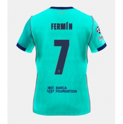Barcelona Fermin Lopez #7 Tredjedrakt 2026-27 Kortermet