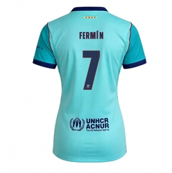 Barcelona Fermin Lopez #7 Tredjedrakt Dame 2026-27 Kortermet