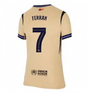 Barcelona Ferran Torres #7 Bortedrakt Dame 2025-26 Kortermet