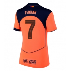 Barcelona Ferran Torres #7 Tredjedrakt Dame 2025-26 Kortermet