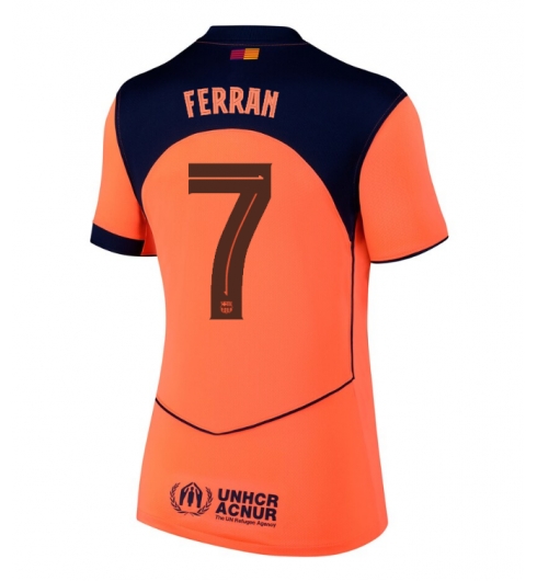 Barcelona Ferran Torres #7 Tredjedrakt Dame 2025-26 Kortermet Barcelona Ferran Torres #7 Tredjedrakt Dame 2025-26 Kortermet