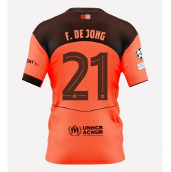 Barcelona Frenkie de Jong #21 Tredjedrakt 2025-26 Kortermet