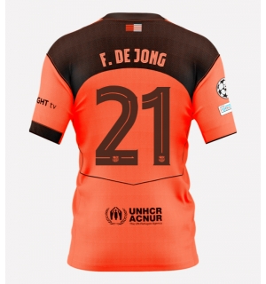 Barcelona Frenkie de Jong #21 Tredjedrakt 2025-26 Kortermet