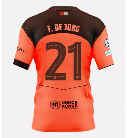 Barcelona Frenkie de Jong #21 Tredjedrakt 2025-26 Kortermet Barcelona Frenkie de Jong #21 Tredjedrakt 2025-26 Kortermet
