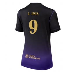 Barcelona Gabriel Jesus #9 Bortedrakt Dame 2026-27 Kortermet