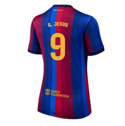 Barcelona Gabriel Jesus #9 Hjemmedrakt Dame 2026-27 Kortermet