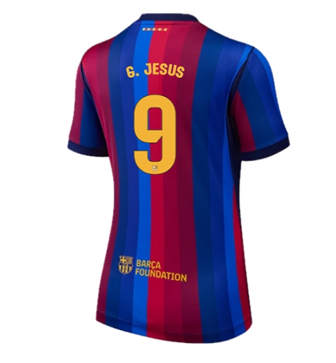 Barcelona Gabriel Jesus #9 Hjemmedrakt Dame 2026-27 Kortermet Barcelona Gabriel Jesus #9 Hjemmedrakt Dame 2026-27 Kortermet