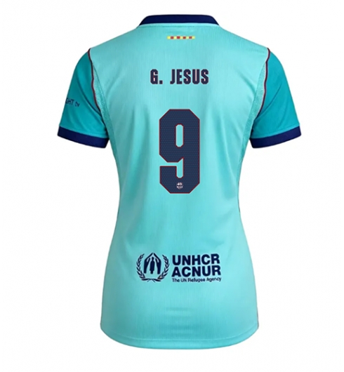 Barcelona Gabriel Jesus #9 Tredjedrakt Dame 2026-27 Kortermet Barcelona Gabriel Jesus #9 Tredjedrakt Dame 2026-27 Kortermet