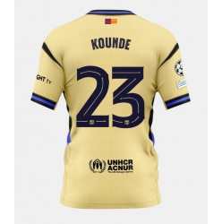 Barcelona Jules Kounde #23 Bortedrakt 2025-26 Kortermet
