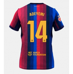 Barcelona Karim Adeyemi #14 Hjemmedrakt 2026-27 Kortermet