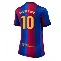 Barcelona Lamine Yamal #10 Hjemmedrakt Dame 2026-27 Kortermet