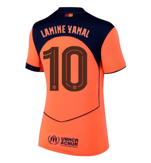 Barcelona Lamine Yamal #10 Tredjedrakt Dame 2025-26 Kortermet Barcelona Lamine Yamal #10 Tredjedrakt Dame 2025-26 Kortermet