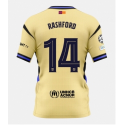 Barcelona Marcus Rashford #14 Bortedrakt 2025-26 Kortermet