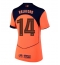 Barcelona Marcus Rashford #14 Tredjedrakt Dame 2025-26 Kortermet