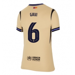 Barcelona Paez Gavi #6 Bortedrakt Dame 2025-26 Kortermet