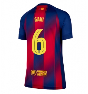 Barcelona Paez Gavi #6 Hjemmedrakt Dame 2025-26 Kortermet