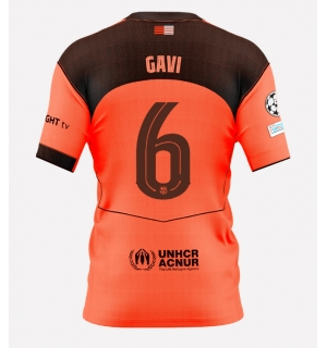 Barcelona Paez Gavi #6 Tredjedrakt 2025-26 Kortermet
