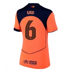 Barcelona Paez Gavi #6 Tredjedrakt Dame 2025-26 Kortermet