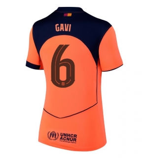 Barcelona Paez Gavi #6 Tredjedrakt Dame 2025-26 Kortermet