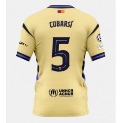 Barcelona Pau Cubarsi #5 Bortedrakt 2025-26 Kortermet