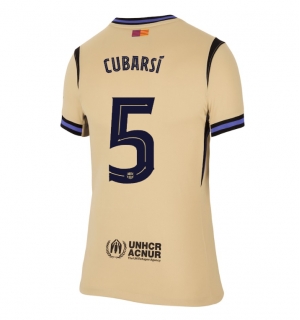 Barcelona Pau Cubarsi #5 Bortedrakt Dame 2025-26 Kortermet