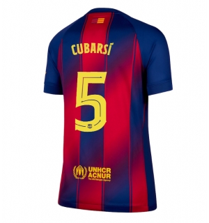 Barcelona Pau Cubarsi #5 Hjemmedrakt Dame 2025-26 Kortermet