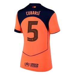 Barcelona Pau Cubarsi #5 Tredjedrakt Dame 2025-26 Kortermet