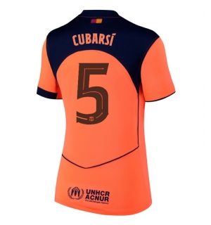 Barcelona Pau Cubarsi #5 Tredjedrakt Dame 2025-26 Kortermet