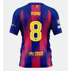 Barcelona Pedri Gonzalez #8 Hjemmedrakt 2025-26 Kortermet