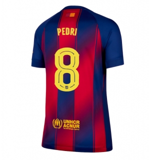 Barcelona Pedri Gonzalez #8 Hjemmedrakt Dame 2025-26 Kortermet