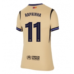 Barcelona Raphinha Belloli #11 Bortedrakt Dame 2025-26 Kortermet