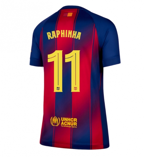 Barcelona Raphinha Belloli #11 Hjemmedrakt Dame 2025-26 Kortermet Barcelona Raphinha Belloli #11 Hjemmedrakt Dame 2025-26 Kortermet