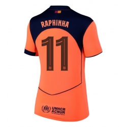 Barcelona Raphinha Belloli #11 Tredjedrakt Dame 2025-26 Kortermet