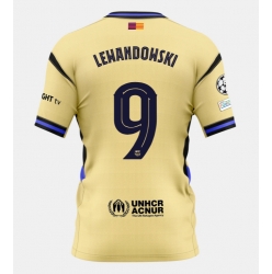 Barcelona Robert Lewandowski #9 Bortedrakt 2025-26 Kortermet