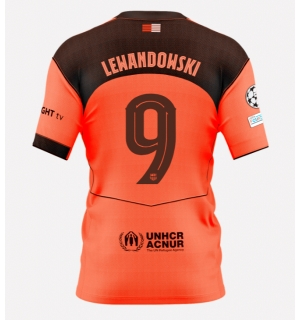 Barcelona Robert Lewandowski #9 Tredjedrakt 2025-26 Kortermet