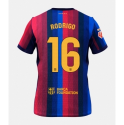 Barcelona Rodri Hernandez #16 Hjemmedrakt 2026-27 Kortermet