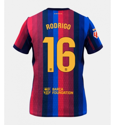 Barcelona Rodri Hernandez #16 Hjemmedrakt 2026-27 Kortermet Barcelona Rodri Hernandez #16 Hjemmedrakt 2026-27 Kortermet